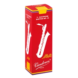 Vandoren Java Red Baritone Saxophone Reeds - Box of 5