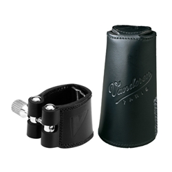 Vandoren LC23L Leather Alto Clarinet Ligature with Leather Cap