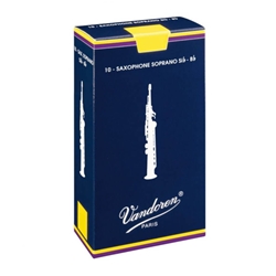 Vandoren Traditional Soprano Saxophone Reeds - Box of 10