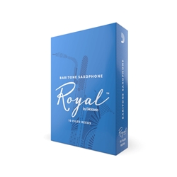 Royal by D'Addario Baritone Saxophone Reeds - Box of 10