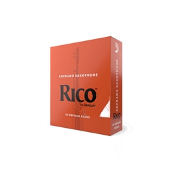 Rico by D'Addario Soprano Saxophone Reeds - Box of 10