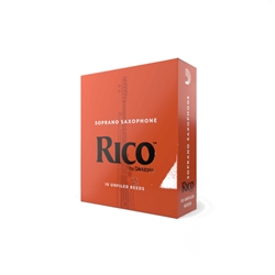 Rico by D'Addario Soprano Saxophone Reeds - Box of 10