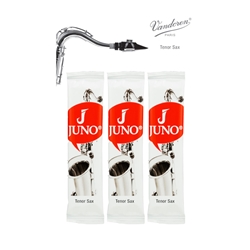 Vandoren Juno Tenor Saxophone Reeds - 3 Reed Card