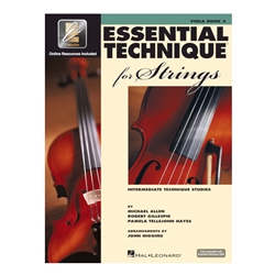 Essential Technique for Strings Book 3 - Viola