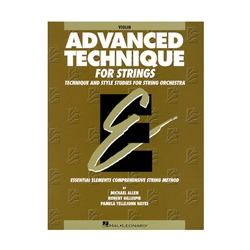 Advanced Technique for Strings Book 4 - Violin
