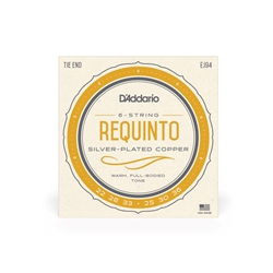 D'Addario EJ94 Silver-Plated Copper 22-36 6-String Requinto Strings