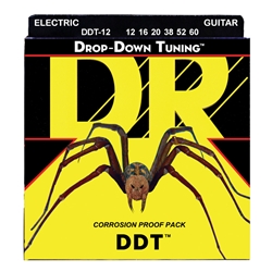 DR DDT-12 Drop Down Tuning Electric Guitar Strings 12-60