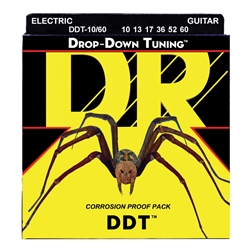 DR DDT-10/60 Drop Down Tuning Electric Guitar Strings 10-60