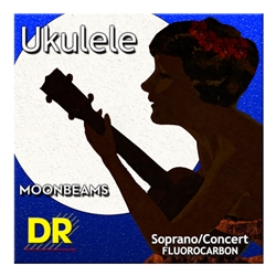 DR 3-UFSC Moonbeams Fluorocarbon Soprano/Concert Ukulele Strings
