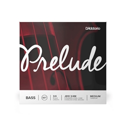 D'Addario J6103/4M Prelude Medium Tension 3/4 Upright Bass Strings