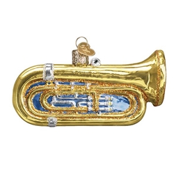 Old World Christmas Tuba Ornament