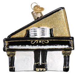 Old World Christmas Baby Grand Piano Ornament