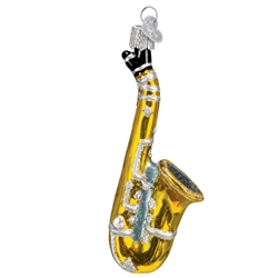 Old World Christmas Saxophone Ornament