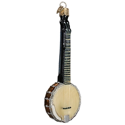 Old World Christmas Banjo Ornament