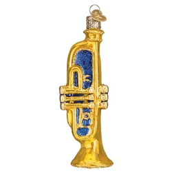 Old World Christmas Trumpet Ornament