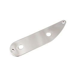 Allparts AP-0657-001 Control Plate for Telecaster Bass - Nickel