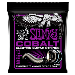 Ernie Ball P02720 Power Slinky Cobalt Electric Guitar Strings 11-48