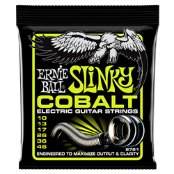 Ernie Ball P02721 Slinky Cobalt Electric Guitar Strings 10-46