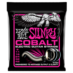 Ernie Ball P02723 Slinky Cobalt Electric Guitar Strings 9-42