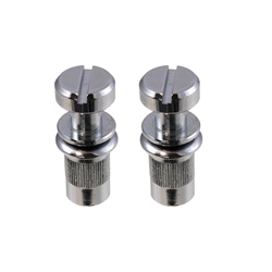 Allparts TP-5455-010 Metric Studs/Anchors for Stop Tailpiece - Chrome