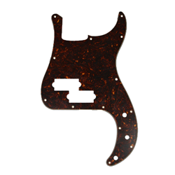 Allparts PG-0750-044 Pickguard for Precision Bass® - Red Tortoise 3-ply (RT/W/B) .090