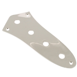 Allparts AP-0640-001 Control Plate for Jazz Bass® - Nickel