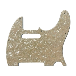 Allparts PG-0562-058 8-Hole Pickguard for Telecaster® - Cream Pearloid 3-ply (CP/B/C) .100