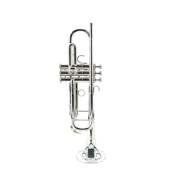S.E. Shires Model A Bb Trumpet - Silver Plated - Demo Stock