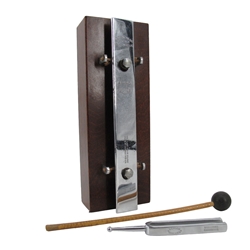 Antique Deagan Hanging Tuning Bell and Fork - A440