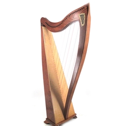 Dusty Strings FH36H Bubinga 36-String Lever Harp w/ Bag