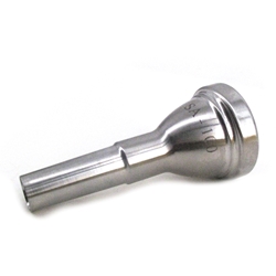 Giddings SA-100 Large Shank Satin Stainless Steel Tenor Trombone Mouthpiece