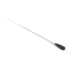 PaGu Opus Large Baton - 13.5" Shaft, 2.5" Grey/Red Wood Handle